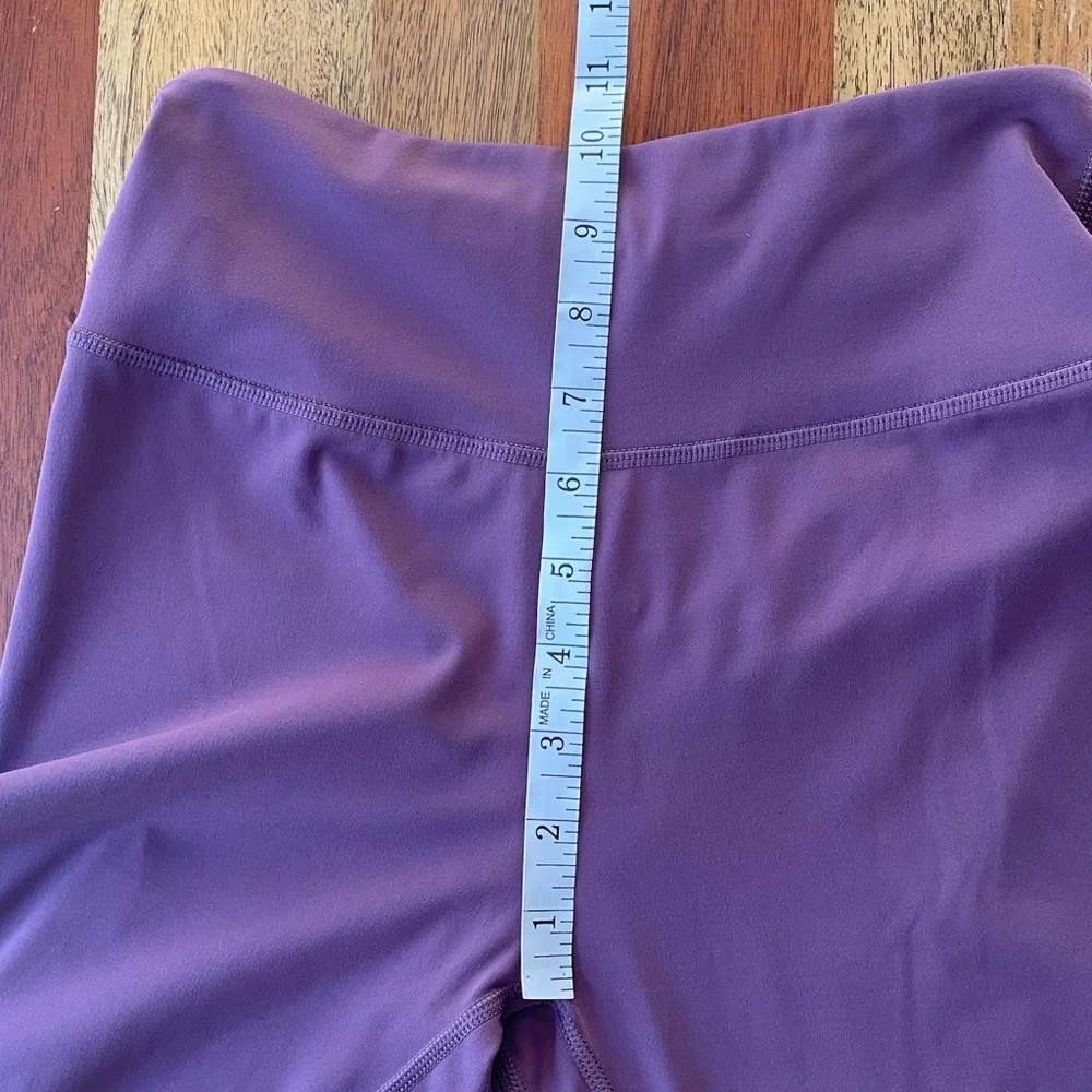Purple High-Waisted Leggings